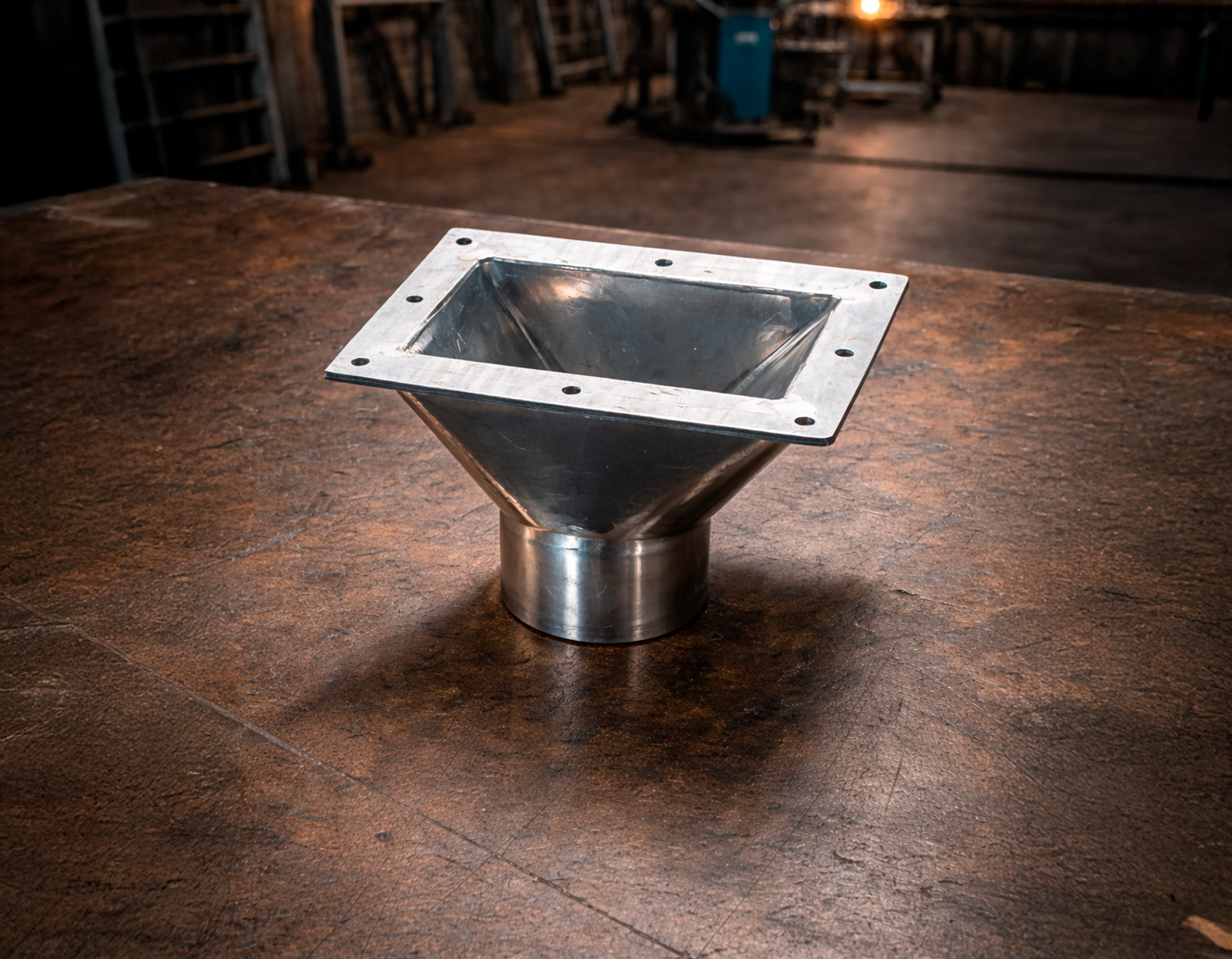 Bocal saída simples